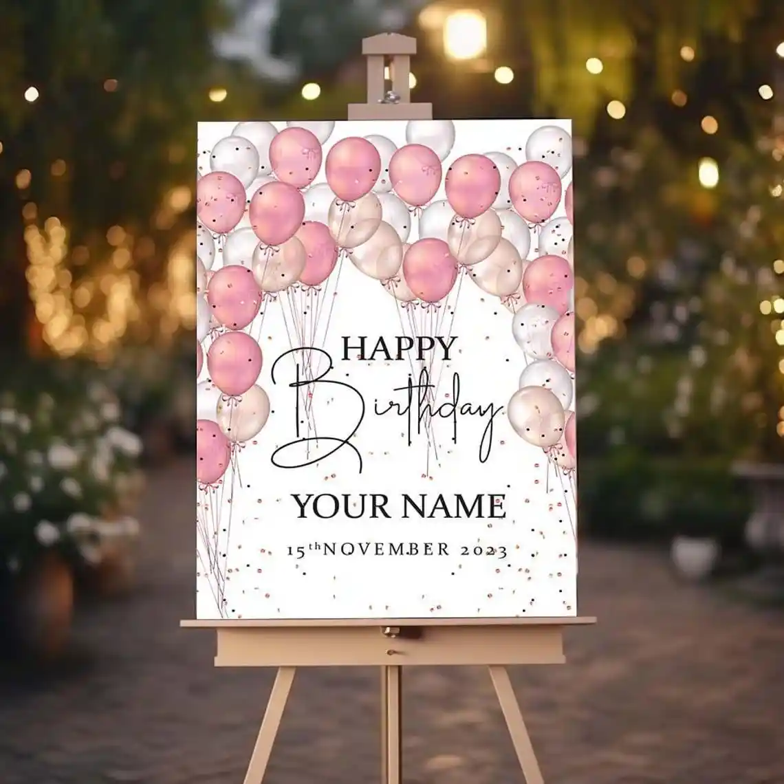 Welcome Board With Stand